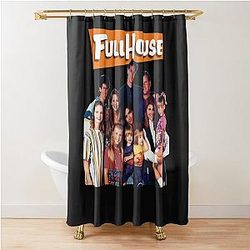 Full House Cast Classic Shower Curtain