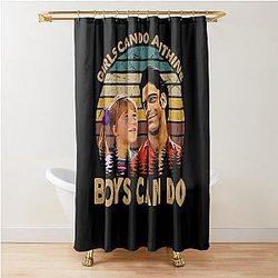 Girls Can Do Anything Boys Can Do. Full House TV Series Shower Curtain