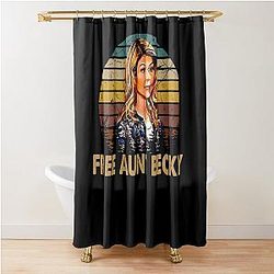 Graphic Aunt Becky Full House Shower Curtain