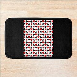 JACKPOT Full House Spades Bath Mat