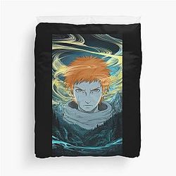 Gaara anime kawaii lovers vintage duvet cover