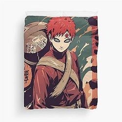 Gaara Ninja Warrior Duvet Cover