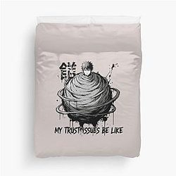 Gaara - My Trust Issues Be Like Naruto Inspired Design Duvet Cover