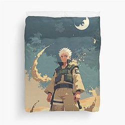 Sand Guardian Gaara's Desert Sanctuary Duvet Cover