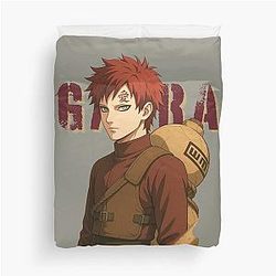 Gaara - Naruto-Inspired Anime Duvet Cover