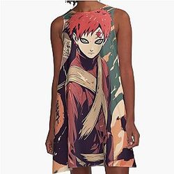 Gaara Sand Ninja Warrior Dress