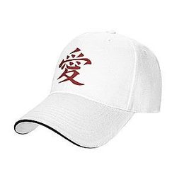 Gaara Love Baseball caps for Men and Women, Trucker caps White