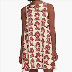 Cute Gaara A-Line Dress