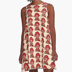 Mini Gaara A-Line Dress