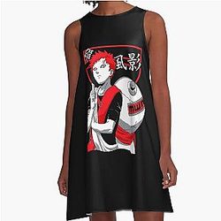Gaara of the Desert A-line Dress