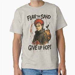 Gaara - Fear the Sandstorm - Naruto Fan Art Classic T-Shirt