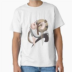 Abstract Gaara Naruto Inspired Art Classic T-Shirt