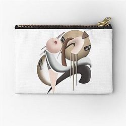 Abstract Gaara Naruto Inspired Art Zipper Pouch