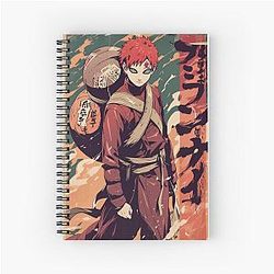 Gaara Sand Ninja Warrior Notebook