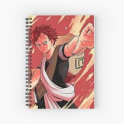 Gaara Spiral Notebook