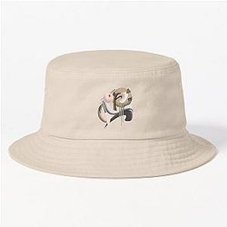 Abstract Gaara Naruto Inspired Art Bucket Hat
