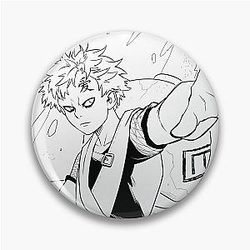 Gaara Classic Black and White Pin