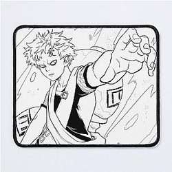 Gaara Black and White Mouse Pad