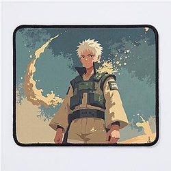 Sand guardian's Gaara desert sanctuary mousepad