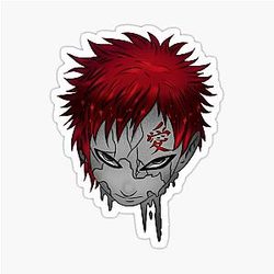 Gaara of the Desert Sticker