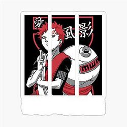 Gaara from the Desert Sticker