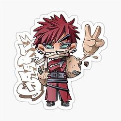 Gaara Chibi Sticker