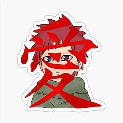 Mini Gaara Sticker