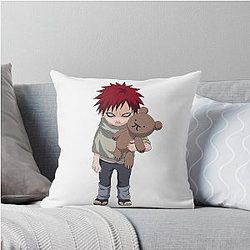 Gaara of the Sand Naruto Throw Pillow