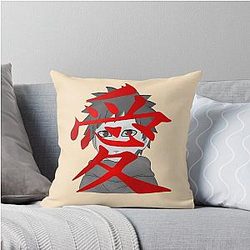 Cute Gaara Throw Pillow