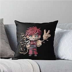 Gaara Chibi Throw Pillow