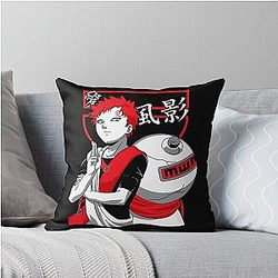 Gaara of the Desert Throw Pillow