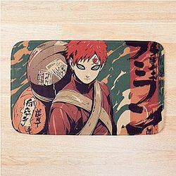 Gaara Sand Ninja Warrior Bath Mat
