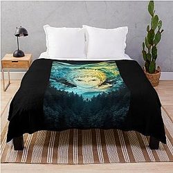 Gaara Japanese Anime Throw Blanket