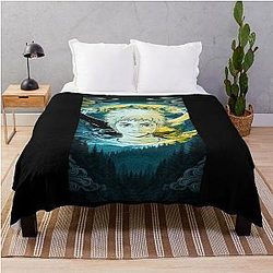 Gaara Japanese Anime Throw Blanket