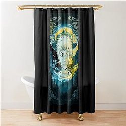 Gaara Japanese Anime Shower Curtain