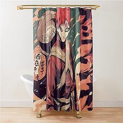 Gaara Sand Ninja Warrior Shower Curtain