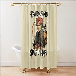 Gaara - Fear the Sand - Naruto Fan Art Shower Curtain