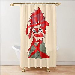 Mini Gaara Shower Curtain