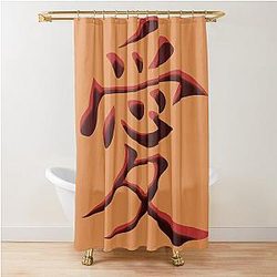 Gaara Demon Tattoo Shower Curtain