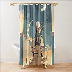 Naruto Sand guardian Gaaras Desert sanctuary Shower Curtain