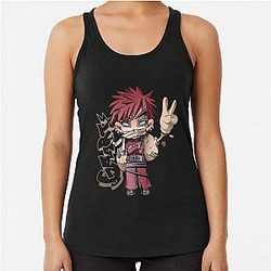 Gaara Chibi Racerback Tank