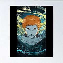 Gaara anime lovers vintage poster