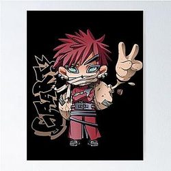 Gaara Chibi Poster