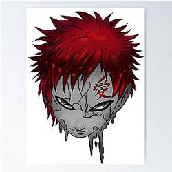 Gaara of the Desert Poster