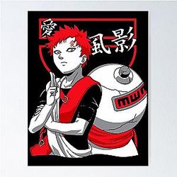 Gaara of the Desert Poster