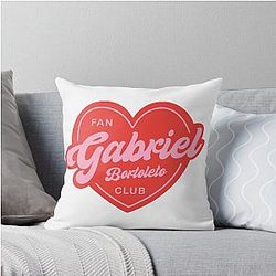 Gabriel Bortoleto Throw Pillow