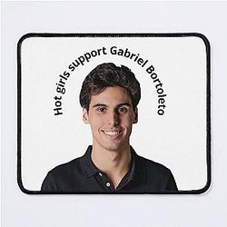 Hot girls support Gabriel Bortoleto Mouse Pad