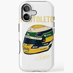 Gabriel Bortoleto Helmet Illustration Formula 1 Brazil Motorsport Art iPhone Case