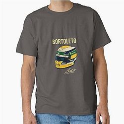 Gabriel Bortoleto Helmet Formula 1 Brazil Motorsport Art Classic T-Shirt