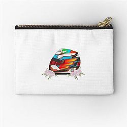 Gabriel Bortoleto 2024 Helmet With Flowers Zipper Pouch
